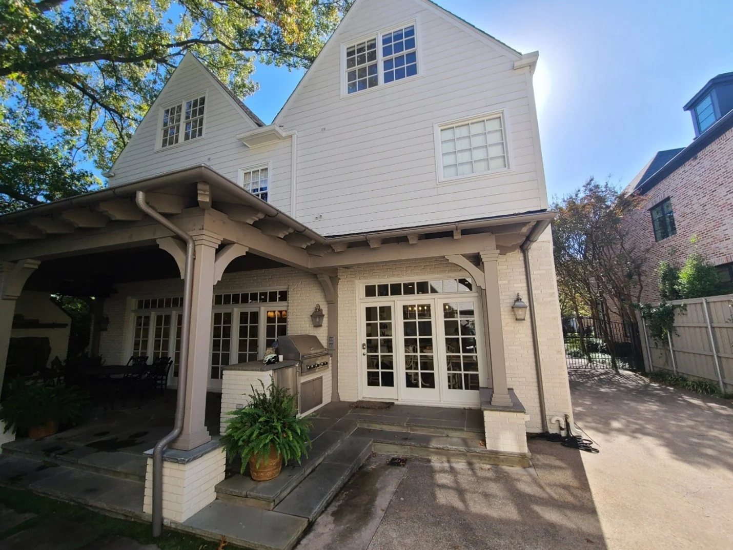 Half Round Gutter Installation Dallas TX