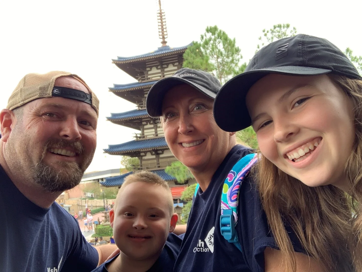 Creative Gutter owner Matt Guidotti with his family